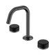 Nero Serenity Basin Set Edge Spout Gun Metal With Marquina Black Handle