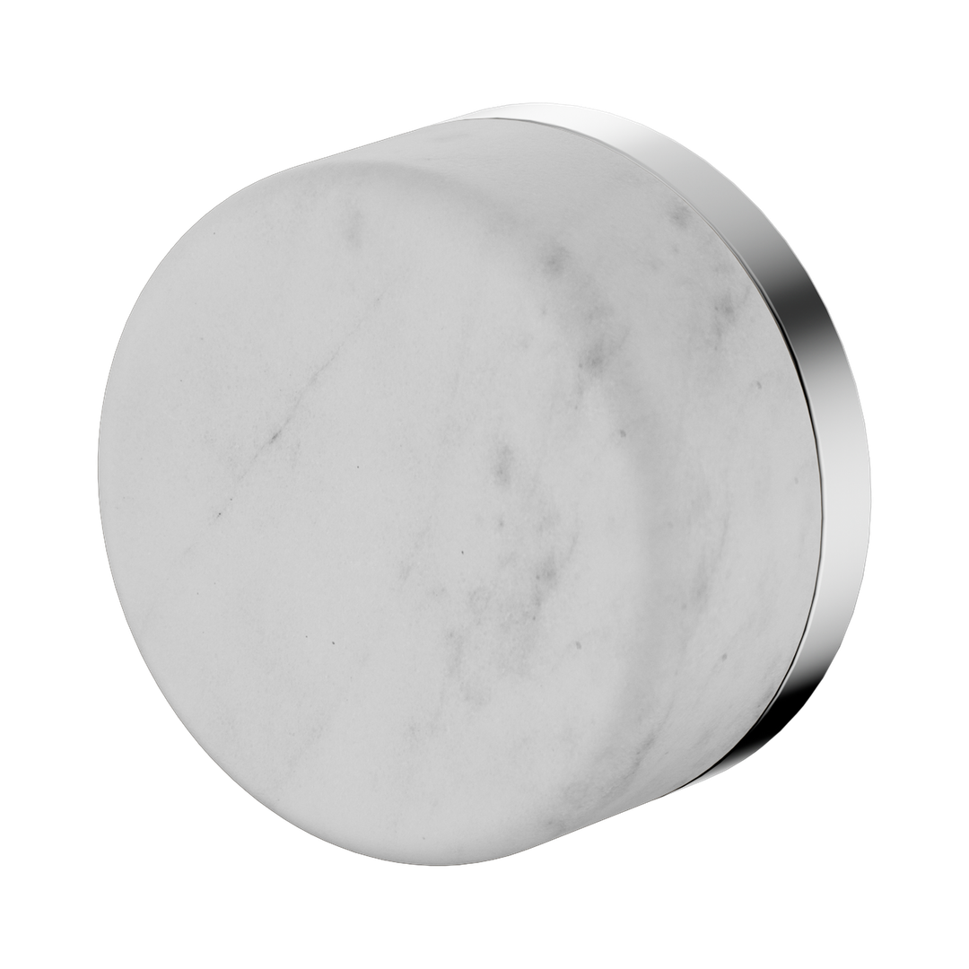 Nero Serenity Progressive Shower Mixer With Carrara Handle Chrome