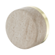 Nero Serenity Progressive Shower Mixer Brushed Gold With Rome Travertine Handle
