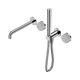 Nero Serenity Progressive Shower System With Spout With Carrara Handle & Slim Shower Chrome
