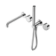 Nero Serenity Progressive Shower System With Spout Chrome With Metal Handle & Slim Shower
