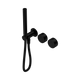 Nero Serenity Progressive Shower System Matte Black With Metal Handle & Slim Shower