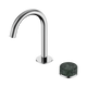 Nero Serenity Progressive Basin Mixer Arc Spout Chrome With Verde Alpi Handle