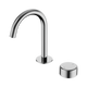 Nero Serenity Progressive Basin Mixer Arc Spout Chrome With Metal Handle