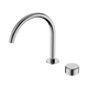 Nero Serenity Progressive Bath/Kitchen Mixer Arc Spout Chrome With Metal Handle