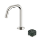 Nero Serenity Progressive Basin Mixer Edge Spout Brushed Nickel With Verde Alpi Handle