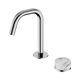 Nero Serenity Progressive Basin Mixer Edge Spout Chrome With Arabescato Corchia Handle