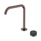 Nero Serenity Progressive Bath/Kitchen Mixer Edge Spout Brushed Bronze With Verde Alpi Handle