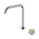 Nero Serenity Progressive Bath/Kitchen Mixer Edge Spout Chrome With Rome Travertine Handle
