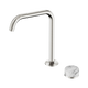 Nero Serenity Progressive Bath/Kitchen Mixer Edge Spout Brushed Nickel With Arabescato Corchia Handle