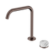 Nero Serenity Progressive Bath/Kitchen Mixer Edge Spout Brushed Bronze With Arabescato Corchia Handle