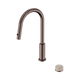 Nero Serenity Progressive Pull Out Kitchen Set With Rome Travertine Handle Brushed Bronze