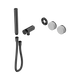 Nero Serenity Progressive Shower System Gun Metal With Carrara Handle & Slim Shower Trim Kit Only