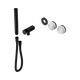 Nero Serenity Progressive Shower System Arabescato Corchia Handle & Slim Shower Trim Kit Only Matte Black