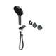 Nero Serenity Progressive Shower System Verde Alpi Handle & Serenity Hand Shower Trim Kit Only Gun Metal