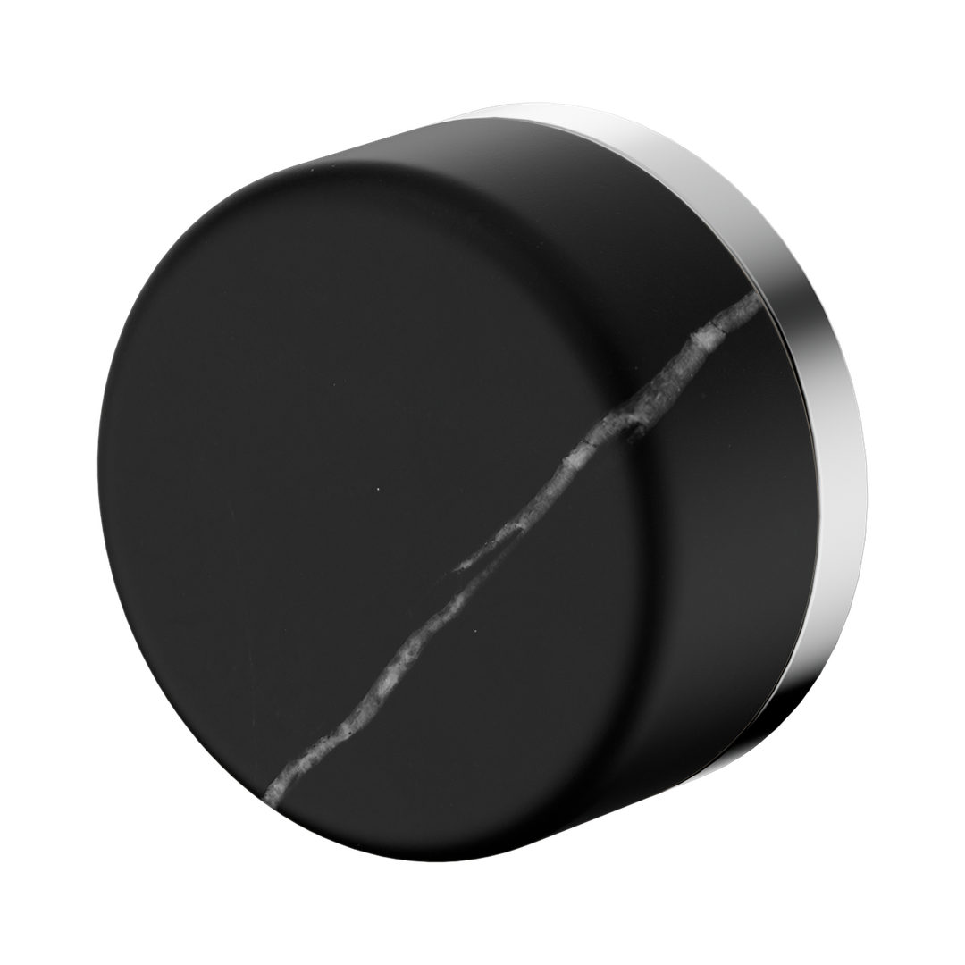 Nero Serenity Progressive Shower Mixer With Marquina Black Handle Chrome