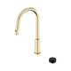 Nero Serenity Progressive Brushed Gold w/ Marquina Black Pull Out Kitchen Set