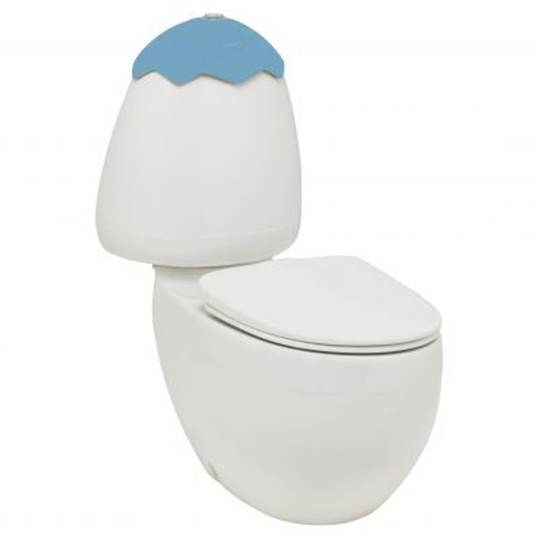 Gemini Egg Childrens Close Coupled Toilet Suite