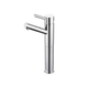 Nero Dolce Tall Basin Mixer Angle Spout Chrome