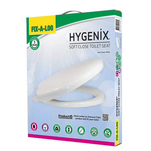 Fix-A-Loo Hygenix Soft Close Toilet Seat (253231)