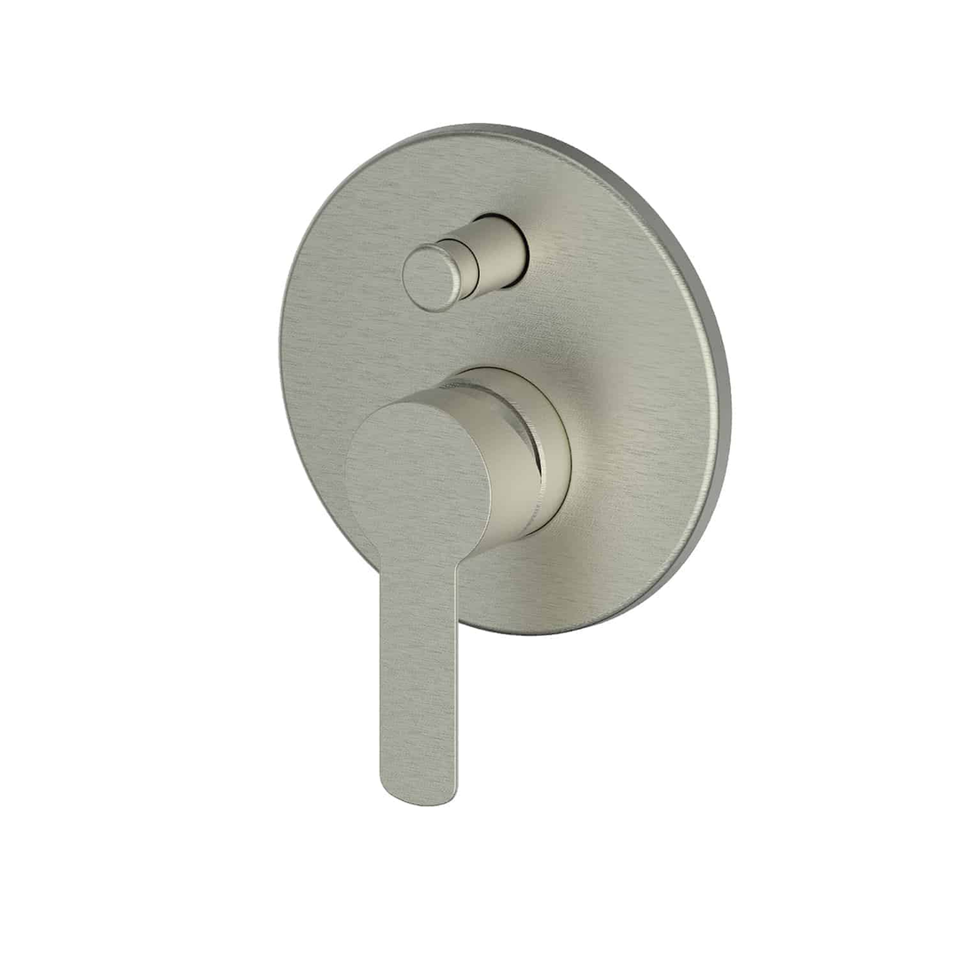 Greens Astro II Shower Diverter Mixer - Brushed Nickel