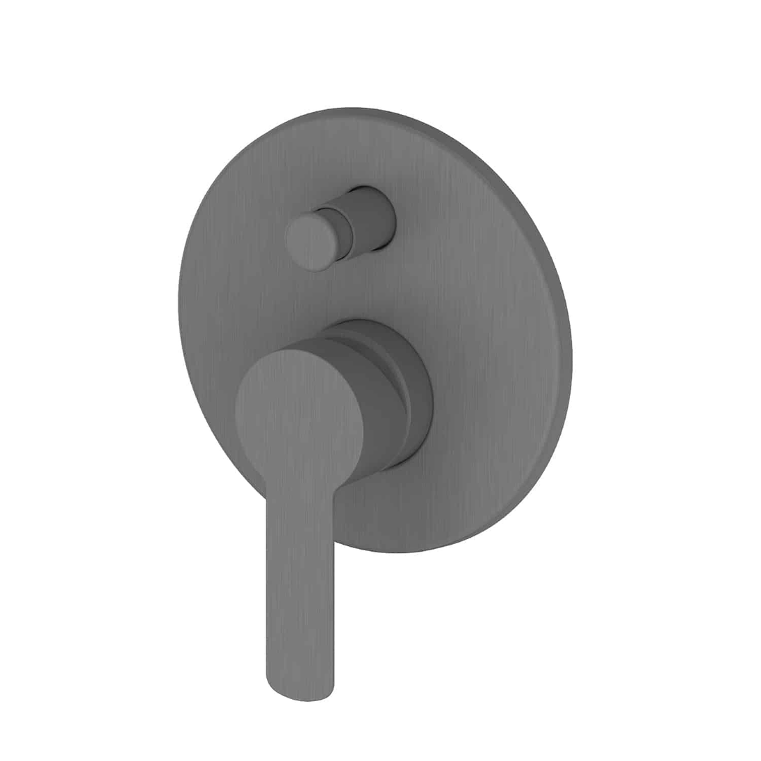 Greens Astro II Shower Diverter Mixer - Gun Metal