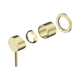 Nero Dolce Ii Shower Mixer Trim Kits Only Brushed Gold