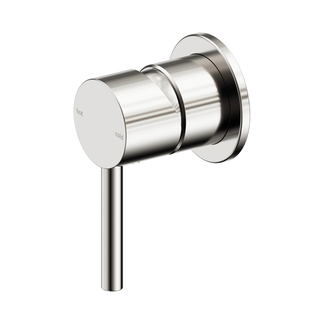 Harmony Senza Plus Shower Mixer 60Mm Backplate Brushed Nickel