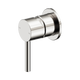 Harmony Senza Plus Shower Mixer 60Mm Backplate Brushed Nickel
