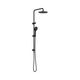 Harmony Bassini Plus Twin Shower Matte Black (Matches Senza)