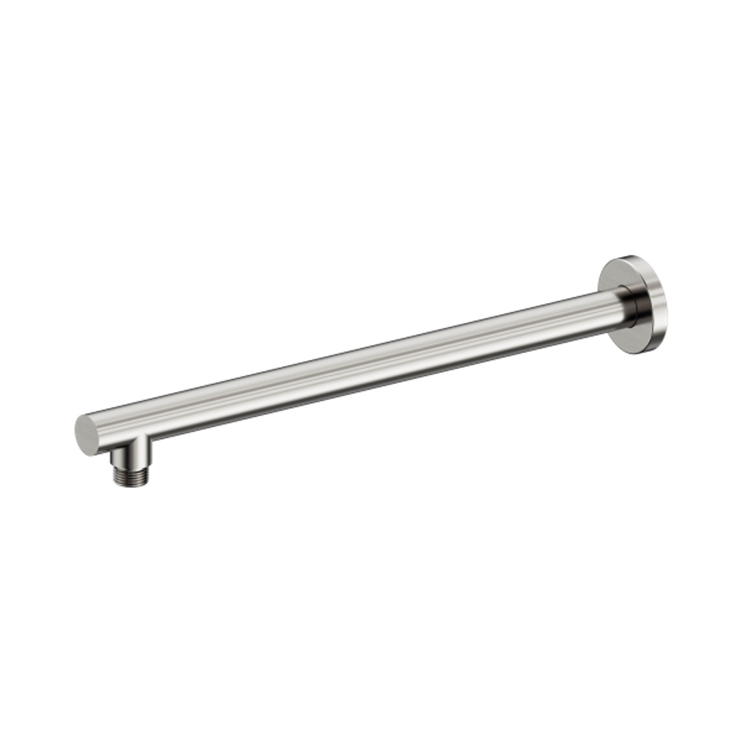 Harmony Senza Plus 400Mm Shower Wall Arm Brushed Nickel