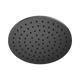 Harmony Bassini Plus Round Shower Head 250Mm Gun Metal (Matches Senza)