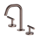 Nero Mecca Lever Basin Set Edge Spout Brushed Bronze
