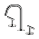 Nero Mecca Lever Basin Set Edge Spout Chrome