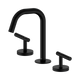 Nero Mecca Lever Basin Set Edge Spout Matte Black