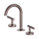 Nero Mecca Lever Basin Set Arc Spout Brushed Bronze