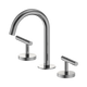 Nero Mecca Lever Basin Set Arc Spout Chrome