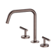 Nero Mecca Lever Bath/Kitchen Set Edge Spout Ii Brushed Bronze