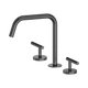 Nero Mecca Lever Bath/Kitchen Set Edge Spout Ii Gun Metal