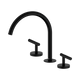 Nero Mecca Lever Bath/Kitchen Set Arc Spout Matte Black