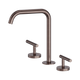 Nero Mecca Lever Bath/Kitchen Set Edge Spout Brushed Bronze