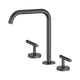 Nero Mecca Lever Bath/Kitchen Set Edge Spout Gun Metal