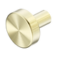 Nero Mecca Cabinet Knob – Ø26 Brushed Gold