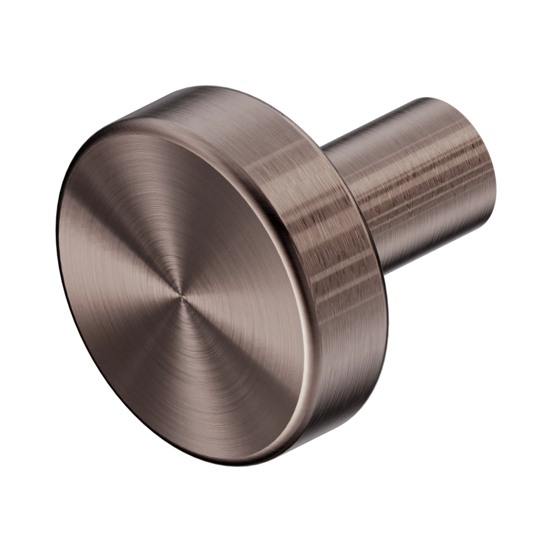 Nero Mecca Cabinet Knob – Ø36 Brushed Bronze