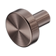 Nero Mecca Cabinet Knob – Ø36 Brushed Bronze