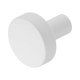 Nero Mecca Cabinet Knob – Ø26 Matte White