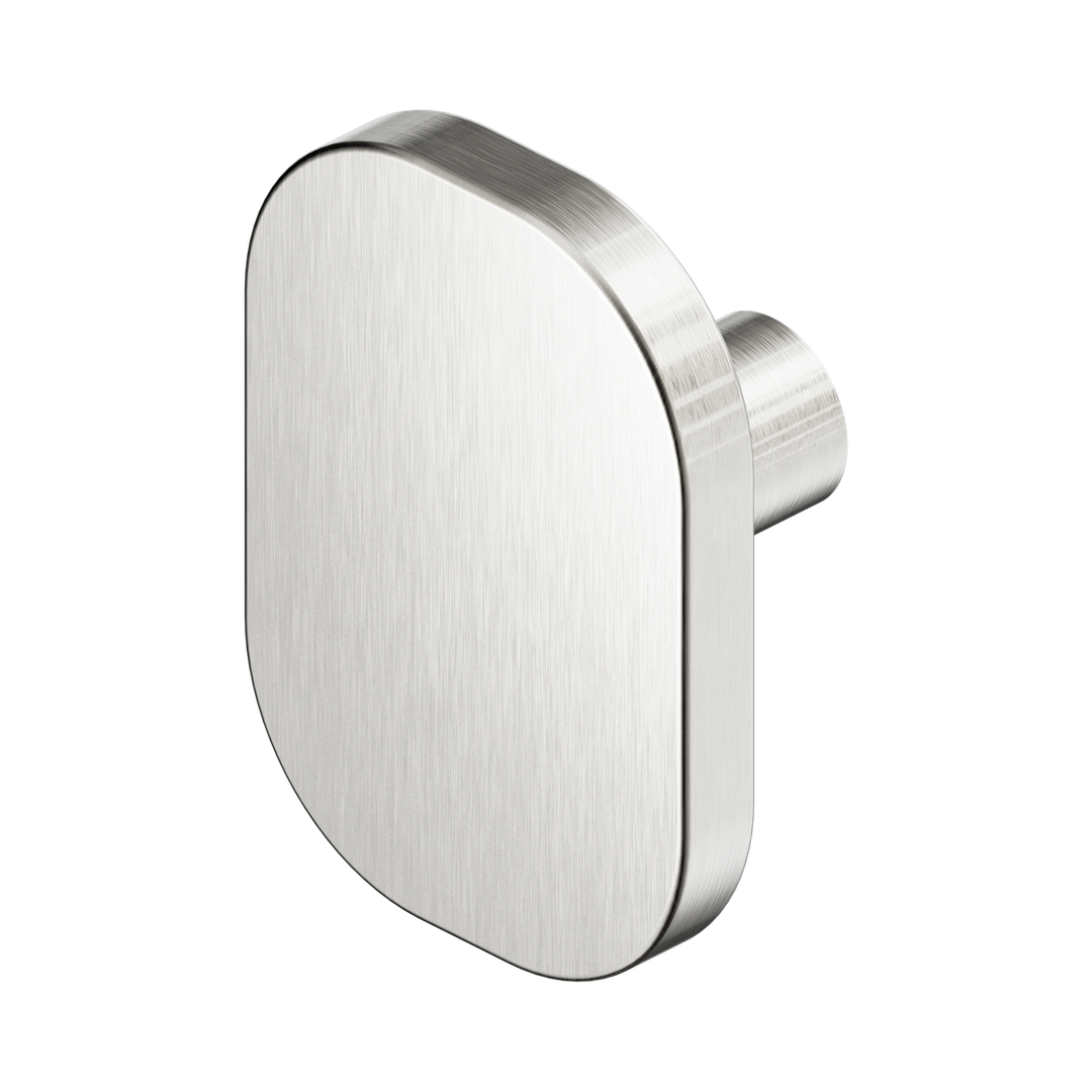 Nero Bianca Cabinet Knob Brushed Nickel