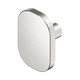 Nero Bianca Cabinet Knob Brushed Nickel
