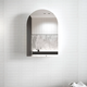 Otti Archie Shaving Cabinet 900X600X150 Plywood Black Oak