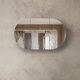 OTTI BONDI 1200X750 SHAVING CABINET NATURAL OAK